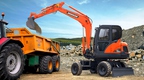 Колесный экскаватор DOOSAN DX 55W