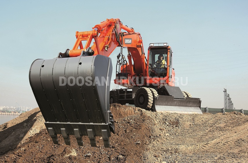 Колесный экскаватор DOOSAN DX 190 WA