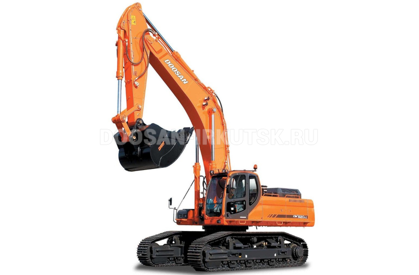 Doosan DX 520 LC в наличии у дилера в Иркутске - лизинг, продажа и запчасти