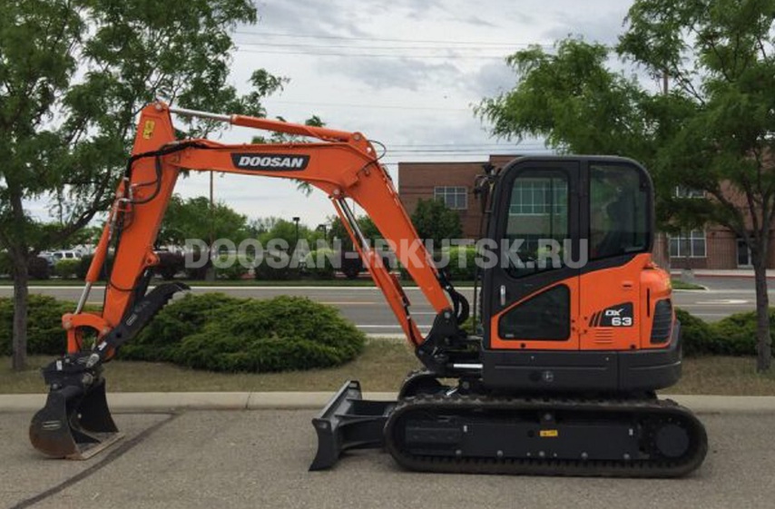 Гусеничный экскаватор DOOSAN DX 63-3