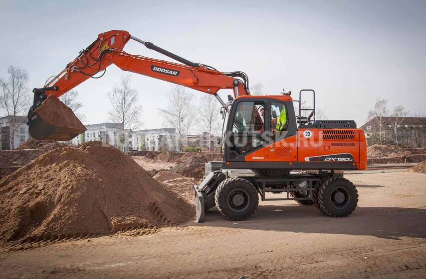 Бревноперегружатель колесный DOOSAN DX 190 WA